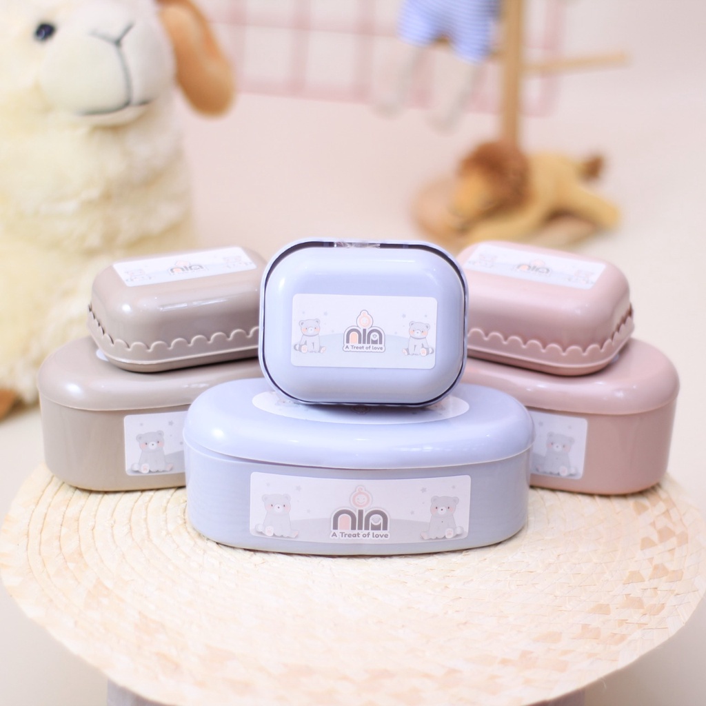 TERBARU !!! NIA BABY TEMPAT BEDAK BAYI FREE TEMPAT SABUN MURAH