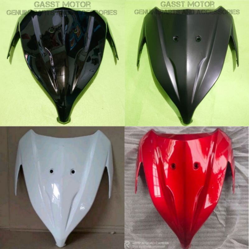 Tameng Dasi Body Depan Vario 110 Fi Led Hitam Dof