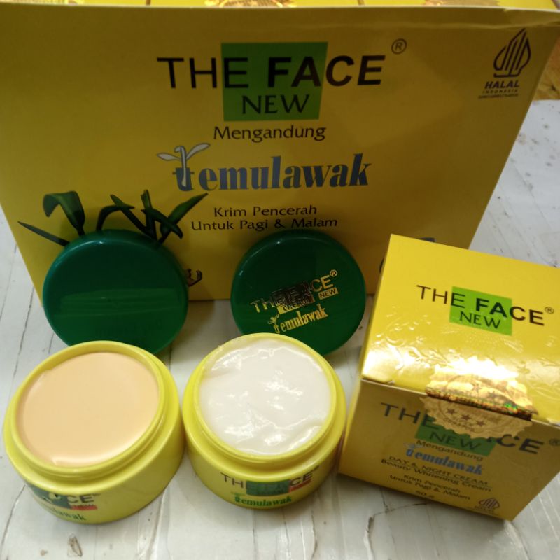 BARU CREAM TEMULAWAK THE FACE 2IN1 BPOM