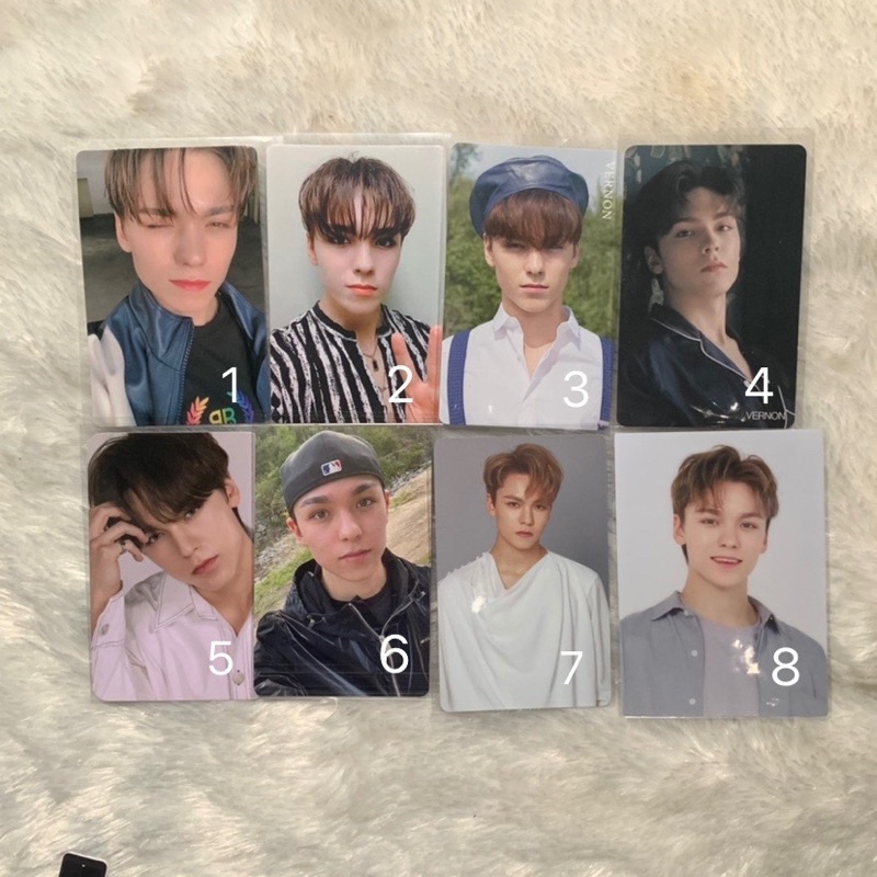 SEVENTEEN Vernon – An Ode HMV Beret Attacca In The Soop Caratland Dome TC PC