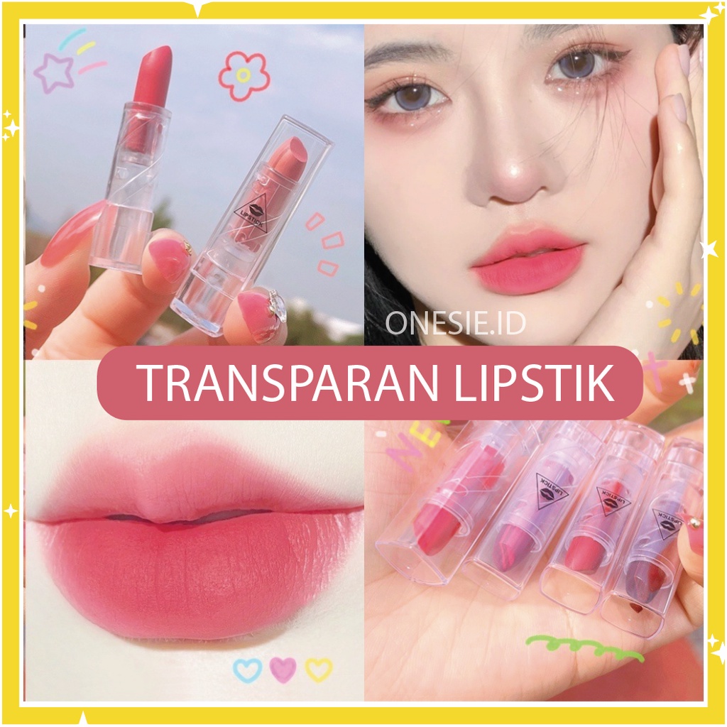 Transparant Lipstik Velvet Matte Lip Glaze Lipstick Teayason TD007