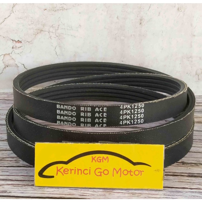 BANDO VAN BELT 4PK 1250 RIB BELT TALI KIPAS 4PK-1250 FAN BELT ALUR