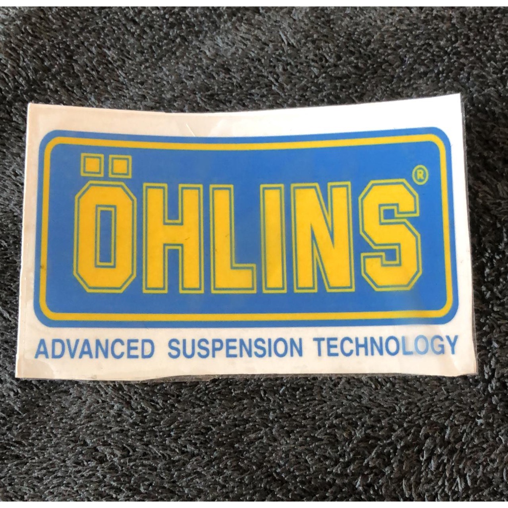 Sticker Tabung Shock Ohlins sticker shockbreaker helm body motor jumbo - stiker motor body cvt helm 