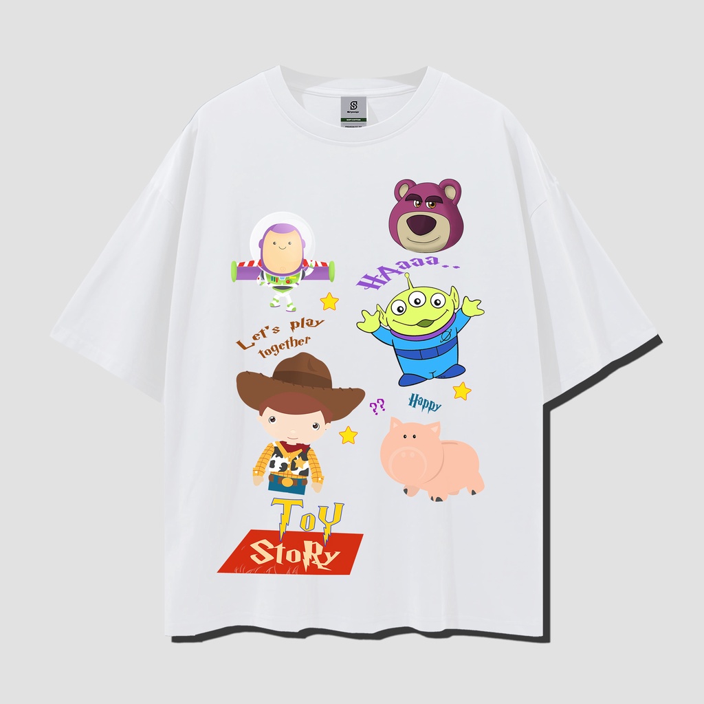Toy Story Potato Vintage Style Oversize Tee