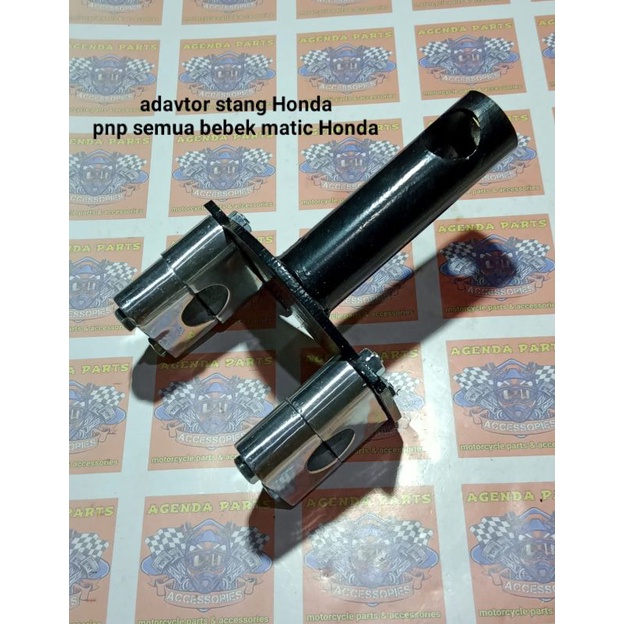 dudukan stang stir/adavtor stang stir matic old dan bebek old untuk motor honda