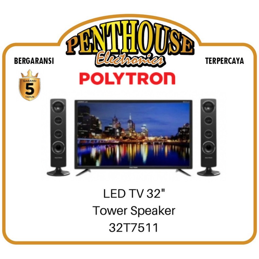 Polytron LED TV 32 Inch PLD 32T7511