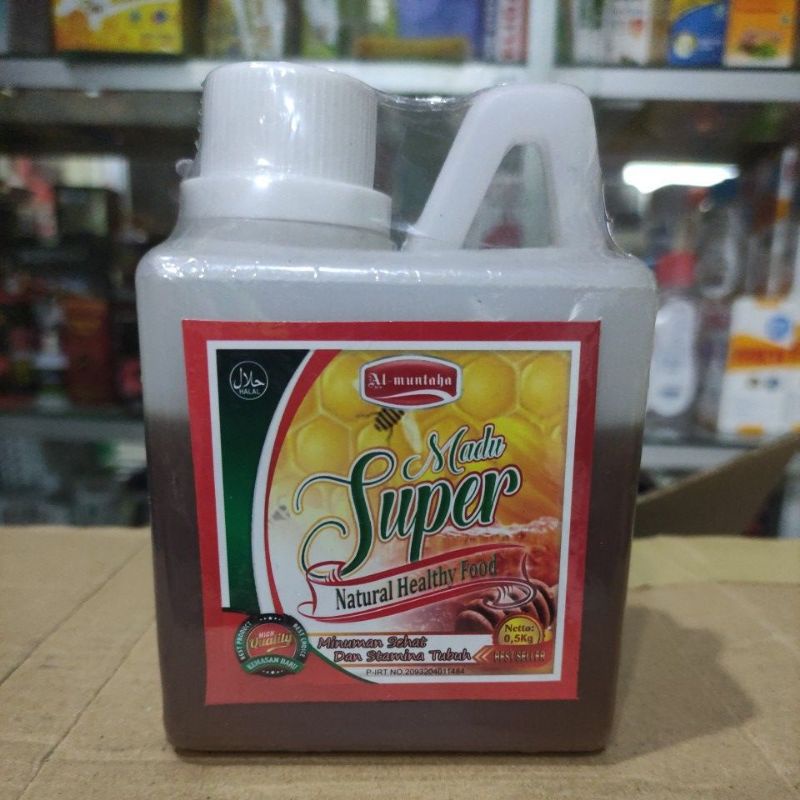 

MADU SUPER AL MUNTAHA 500GRAM | Madu Ternak | Madu Kesehatan