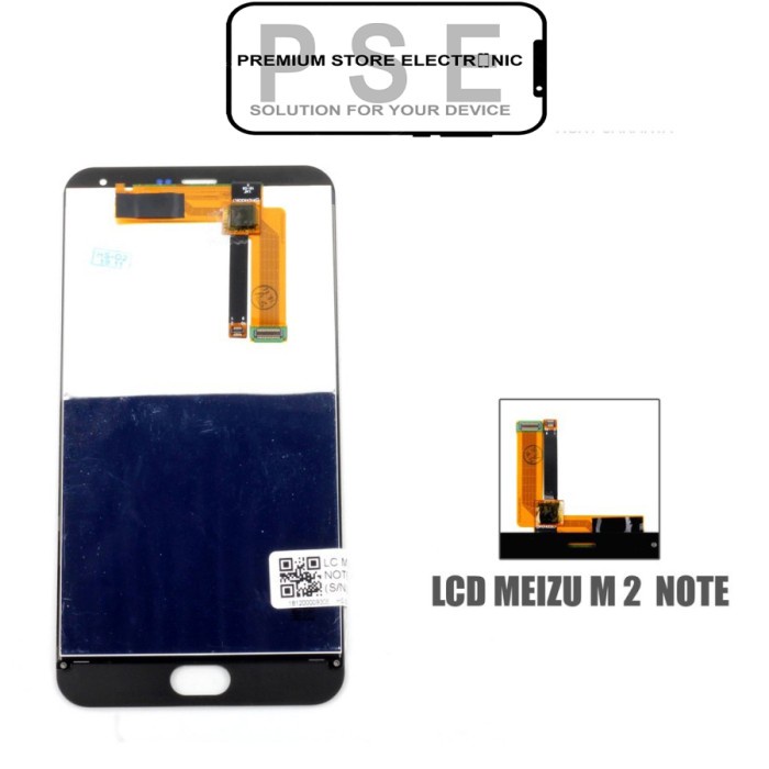 LCD Meizu M2 Note Original Fullset Touchscreen Garansi