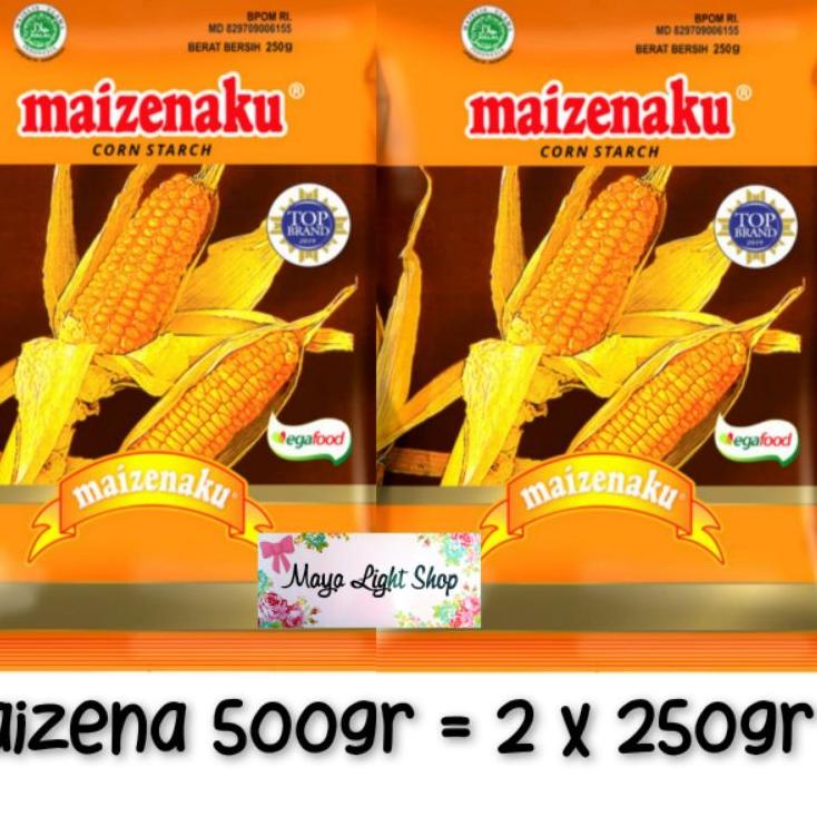 

TrcL1x1W--maizena 500gr premium quality tepung maizenaku kue kering corn starch halal termurah cookies flour