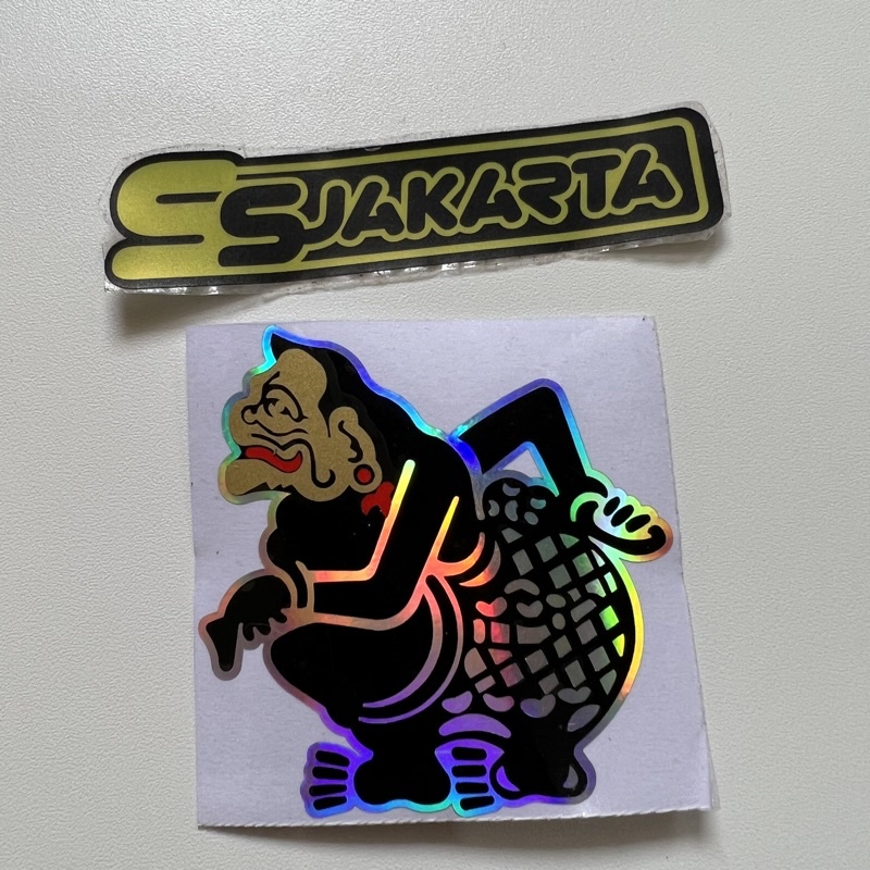 STIKER STICKER WAYANG SEMAR CUTTING