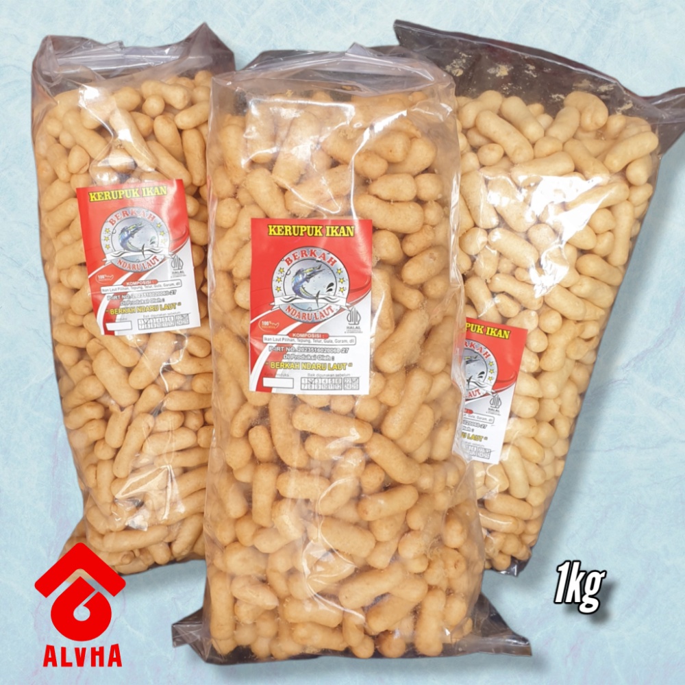 Kerupuk Ikan Berkah Ndaru Laut 1kg