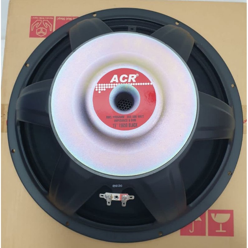 SPEAKER ACR 15" 15650 BLACK ACR WOOFER 600 Watt
