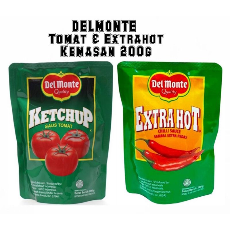 

DELMONTE POUUCH EXTRAHOT&TOMAT 200G