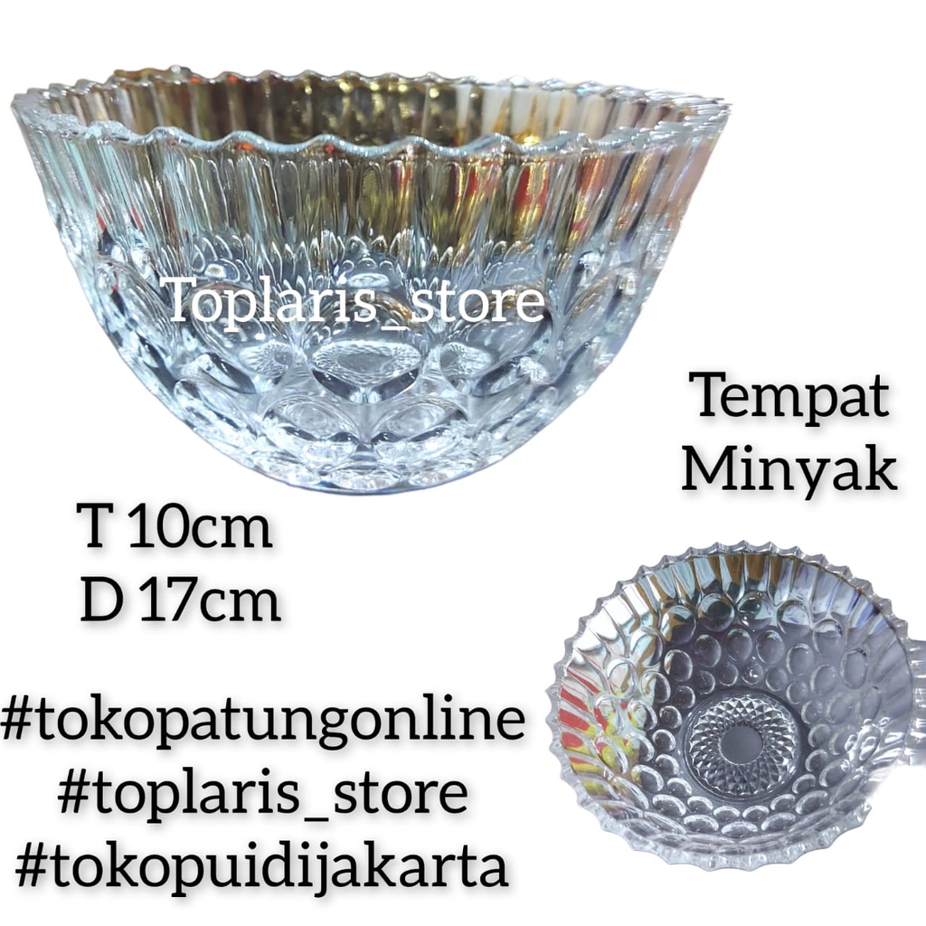 Tempat Minyak Pelita Kristal 02