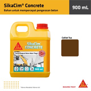 Jual Sika Cim Concrete Additive Obat Cor Beton Cepat Keras Cairan 900ml ...