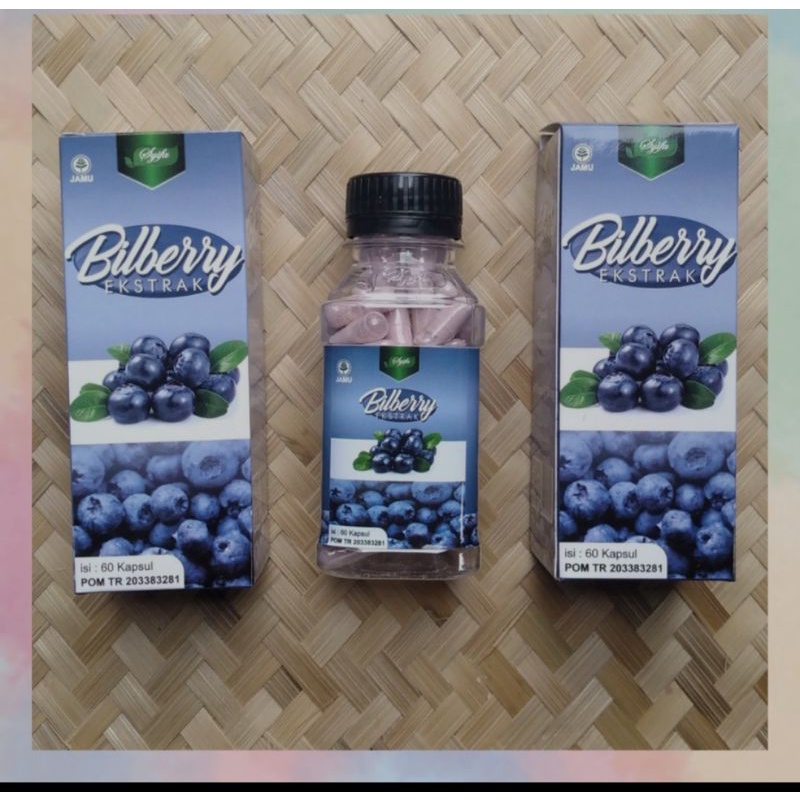 billberry ekstrak syifa isi 60 kapsul