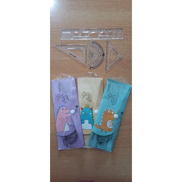 

Penggaris 1 Set Dalam Dompet Isi 4pcs/Penggaris Set