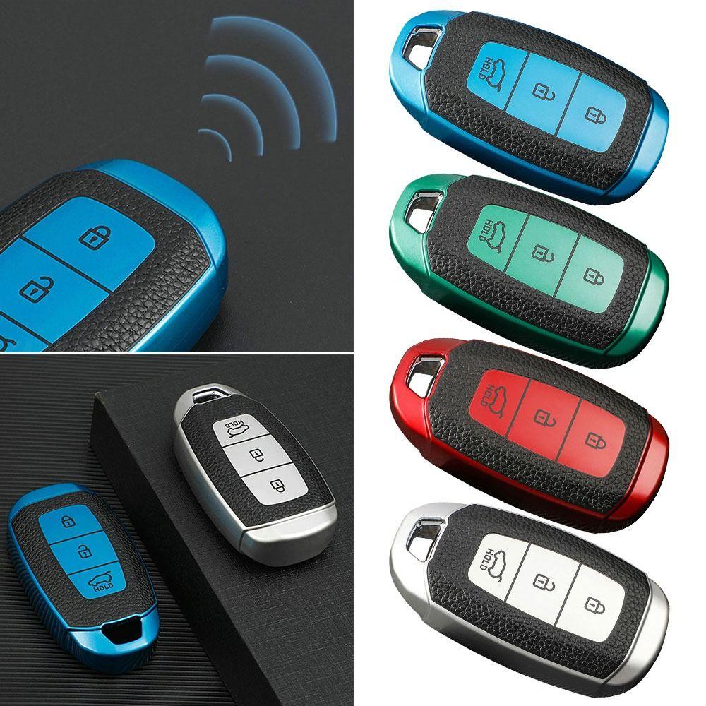 POPULAR Remote Key Case Full Protection Pelindung Kulit Key Fob Cover Untuk Hyundai i30 ix25