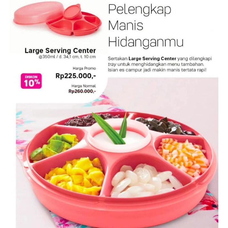 Tupperware tupperware serving center - Besar