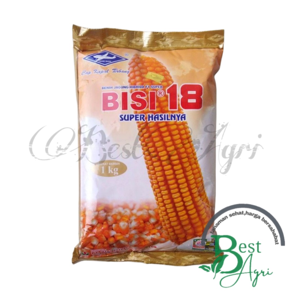 Jual Benih Jagung Hibrida F1 Super Bisi 18 Kemasan 1 Kg Cap Kapal Terbang Shopee Indonesia 7890