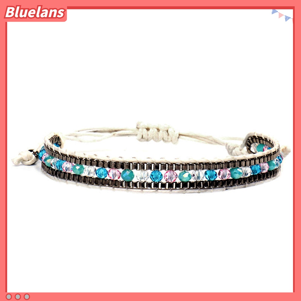 Gelang Tali Lilin Handmade Gaya Bohemian Untuk Wanita