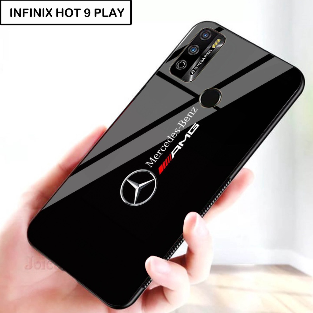 Softcase Kaca For INFINIX HOT 9 PLAY - Case Handphone INFINIX HOT 9 PLAY [T41].
