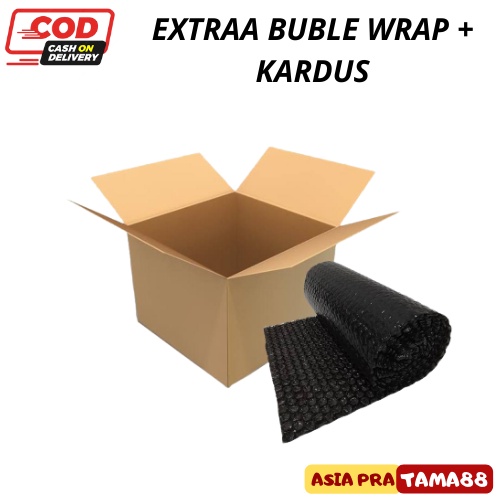 

EXTRAA BUBLE WRAP & KARDUS