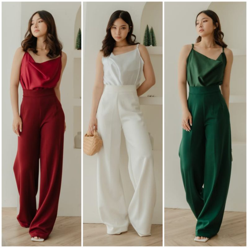 ❣️ SPECIAL PRICE ♡ PREMIUM ♡ ORIGINAL ! SUTTON CULLOTE NORMAL &amp; JUMBO BIG SIZE [ M-XL-XXL ] PLAIN EXTRA LONG WIDE PANTS / CELANA KULOT PANJANG POLOS ( HIJAB FRIENDLY )