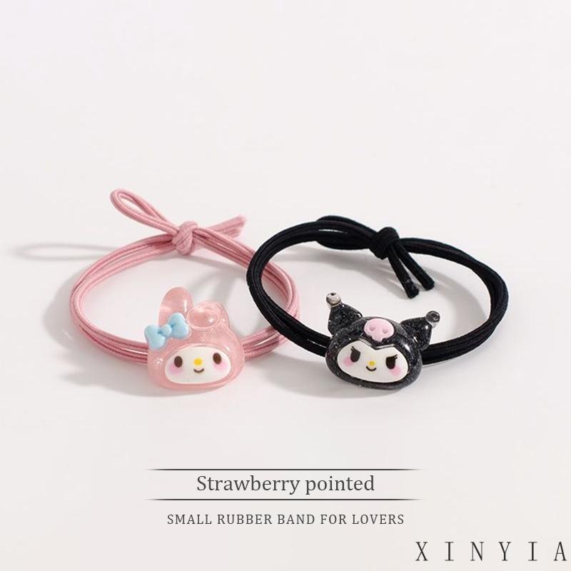 【Bayar di tempat】2PCS Cartoon Kulomi Bracelet Tali Rambut Gelang Karet Magnetik Bentuk Anjing Pochacco Untuk Pasangan Pacar perempuan