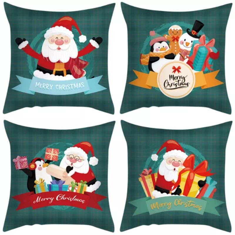 Sarung Bantal Natal / Sarung Bantal Christmas / Dekorasi Natal 9