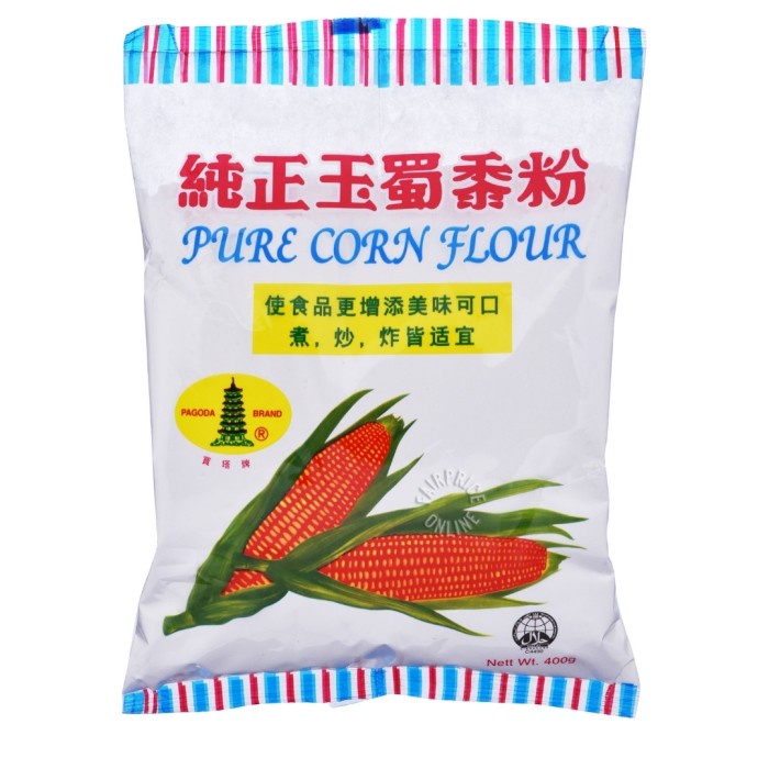 

Tepung Pagoda Pure Corn Flour 400G - Tepung Jagung
