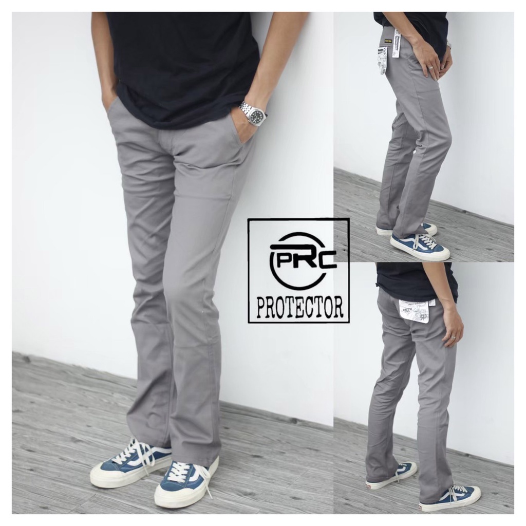 Celana panjang cutbray chino pria standard - size ML XL