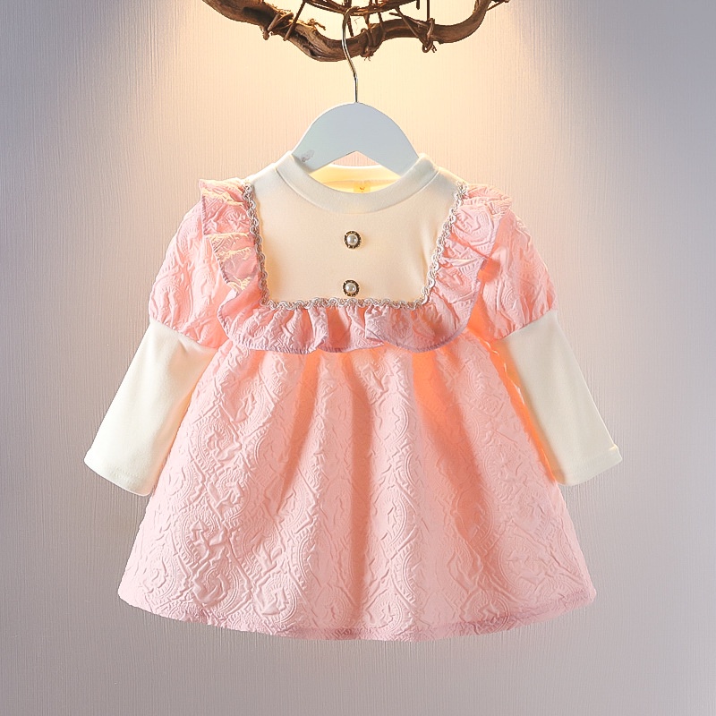 DR4-Dress Anak Bayi Perempuan Import Aurel