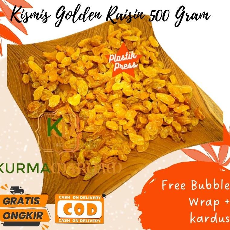 

10.10 SALE [ KM ] Kismis Raisin 500 Gram / Kismis Raisin / kismis Asam Manis / Kismis Anggur / Golden Raisin / Toko Kurma Maryam 