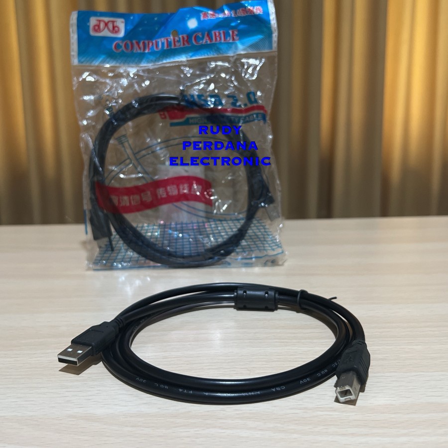 KABEL CABLE PRINTER KOMPUTER DATA USB 2.0 A TO B 1.5M 1.5 METER