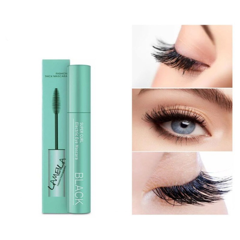 Lameila Mascara 772 Electric  Eye Maskara 3D Waterproof dan Tahan Lama | Black | Green | Orange