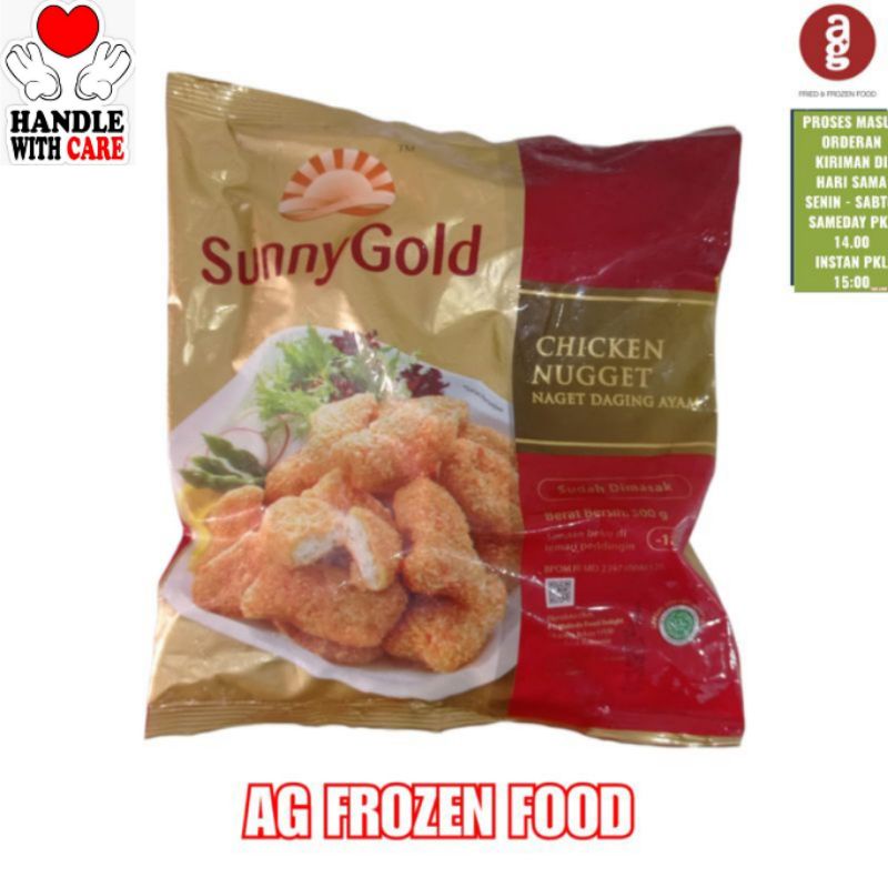 

Sunny Gold Chicken Nugget 500 grm