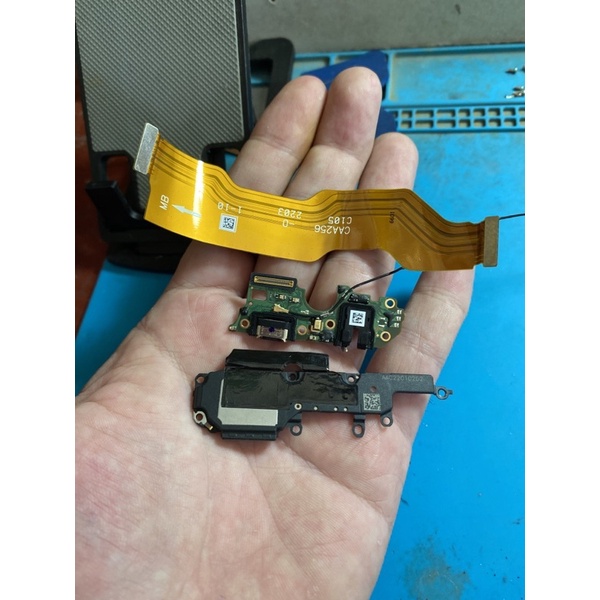 flexsibel mesin atas bawah buzzer konektor cas oppo a96(cph2333)