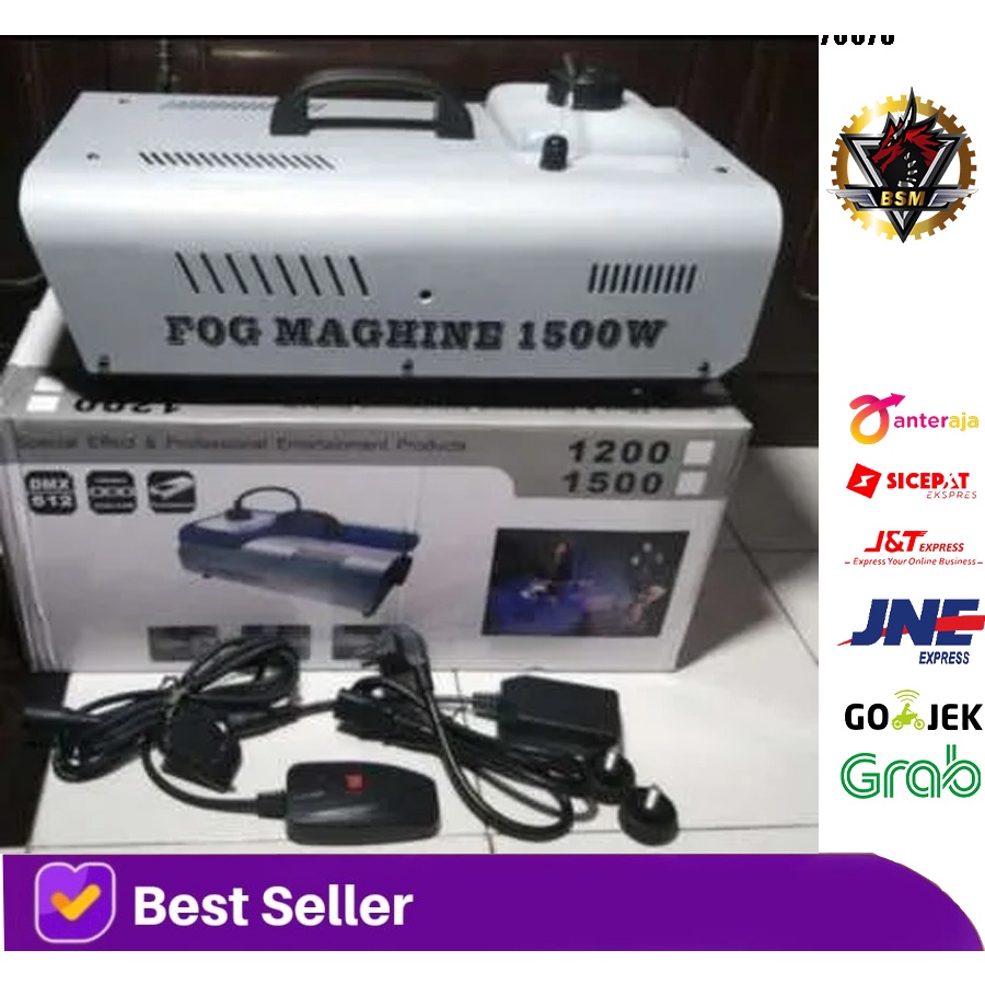 Mesin asap/fog machine 1500watt