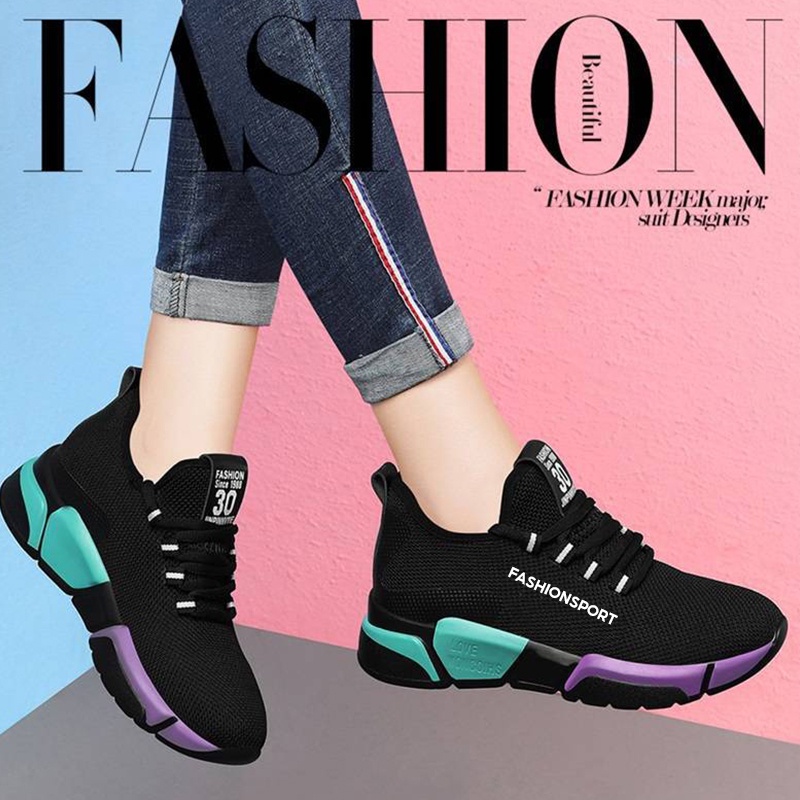 Sepatu Wanita Sneakers Fashion Import High Quality - W-3