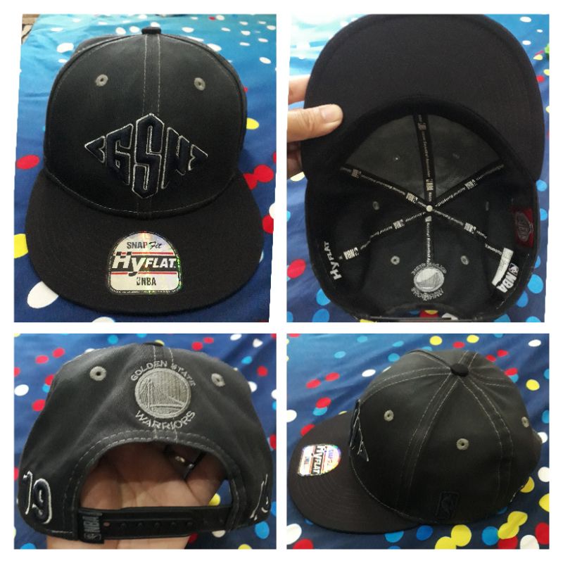 Topi NBA Golden State Warriors hyflat setelan second