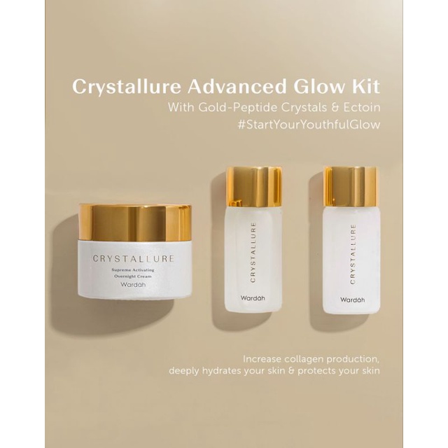 Wardah Crystallure Advanced Glow Kit
