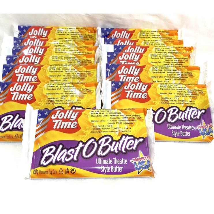 

Untung maksimal--Jollytime / Jolly Time Popcorn Blast O’Butter termurah