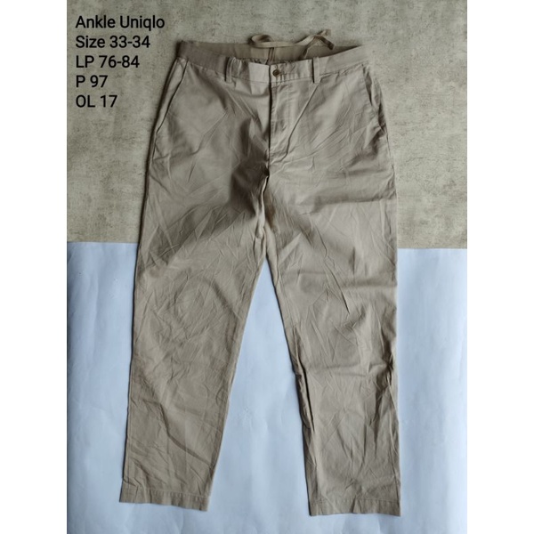 Ankle Pants Uniqlo Second