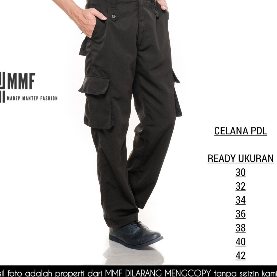 "TAY.18Oc22ž" Celana PDH PDL SATPAM SECURITY COKLAT POLRI Coklat Tua Celana PDH POLRI Celana PDL POL