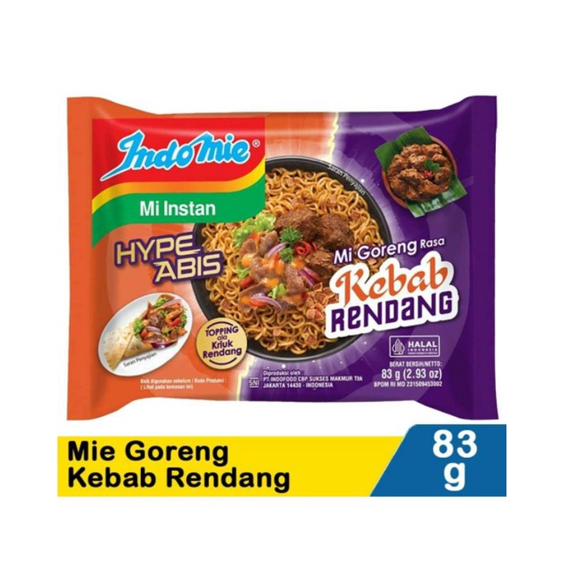 

INDOMIE KEBAB RENDANG NEW