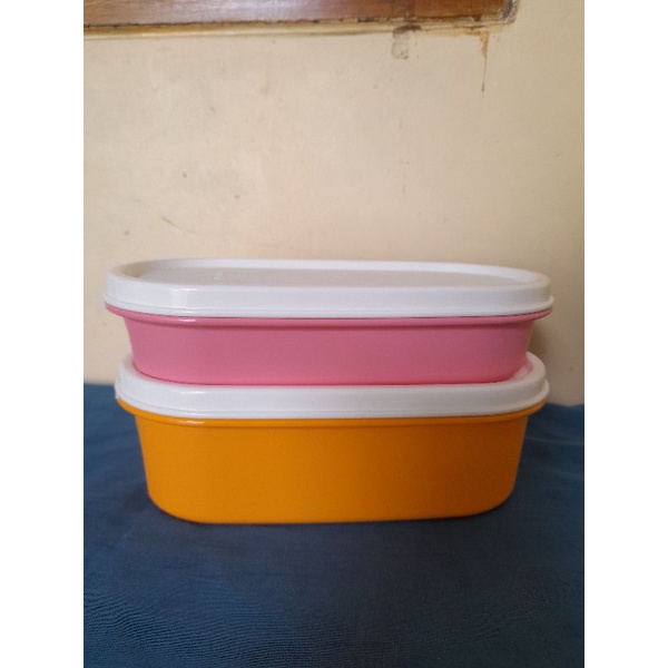 Tempat makan bestie / MM OVAL 500ml tupperware 1pcs