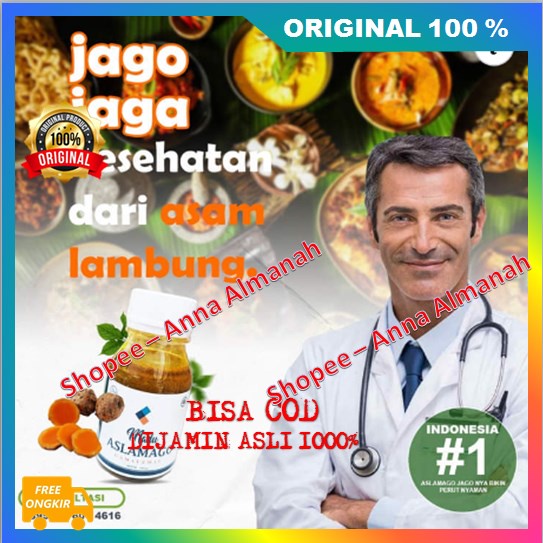 PROMO Madu Aslamago Gamat Emas Obat Asam Lambung Maag Ampuh 10O% ASLI ORIGINAL