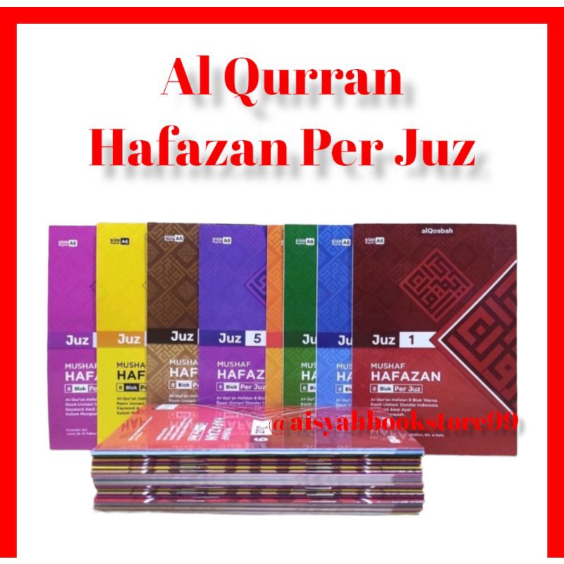 AL QURAN HAFAZAN PER JUZ