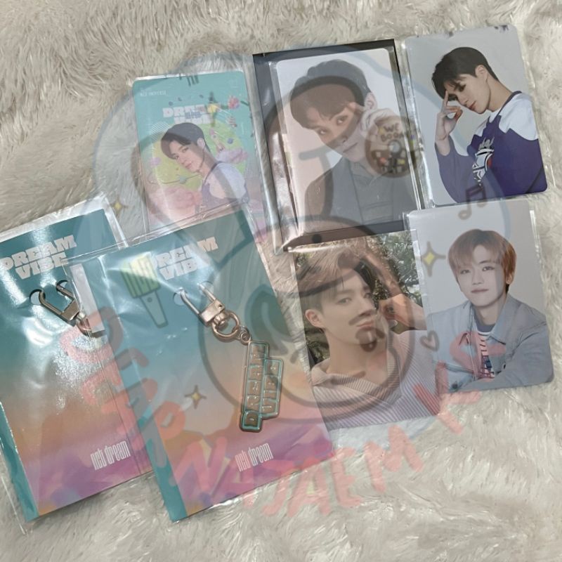 ECO BAG KEYRING TICKET SCRATCH JENO JAEMIN MARK PC PHOTOCARD NCT DREAM VIBE EXHIBITION